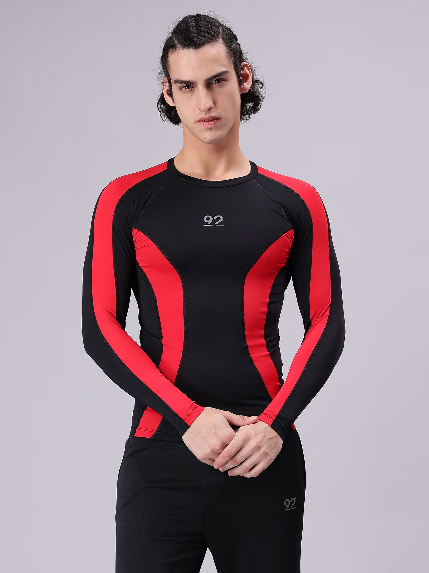 T3M27 - Full Sleeve Nylon Luxury Compression Gear Pro Top