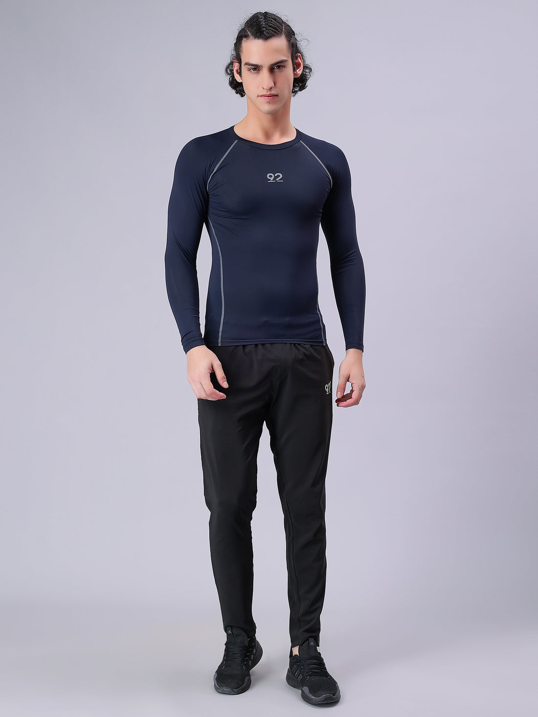 T3M26 - Full Sleeve Nylon Luxury Compression Gear Top