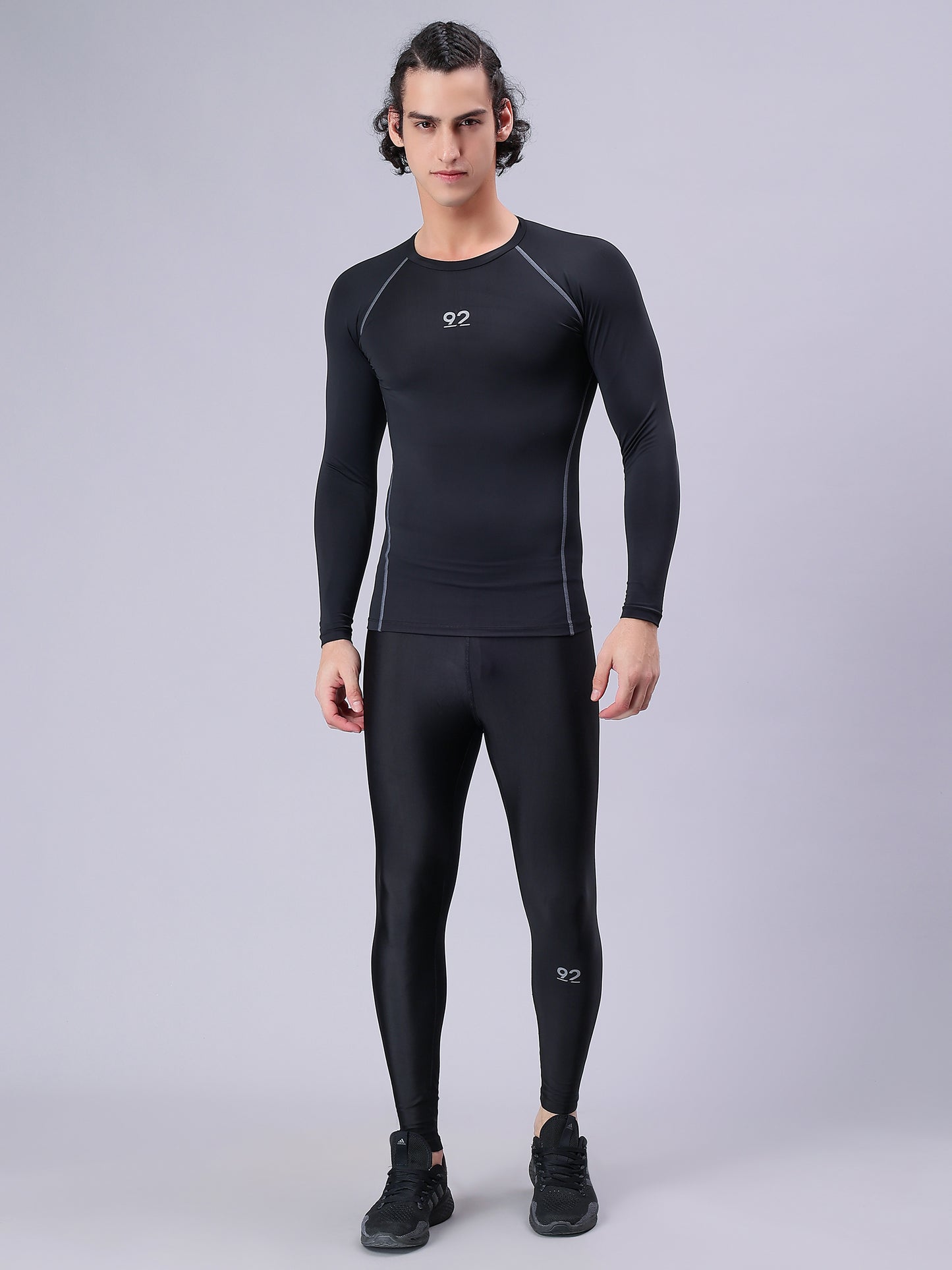 T3M26 - Full Sleeve Nylon Luxury Compression Gear Top