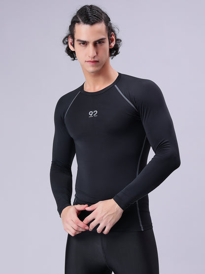 T3M26 - Full Sleeve Nylon Luxury Compression Gear Top