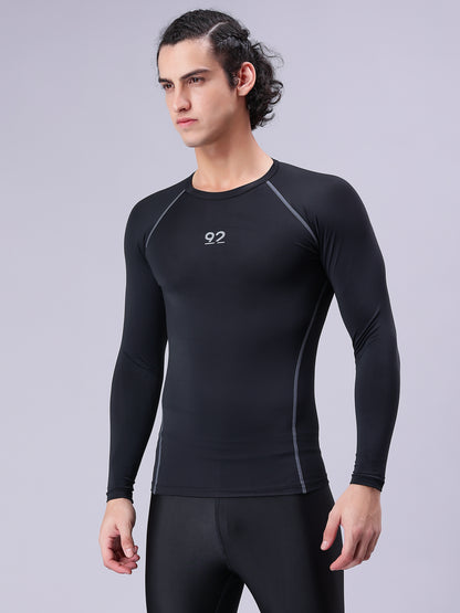 T3M26 - Full Sleeve Nylon Luxury Compression Gear Top