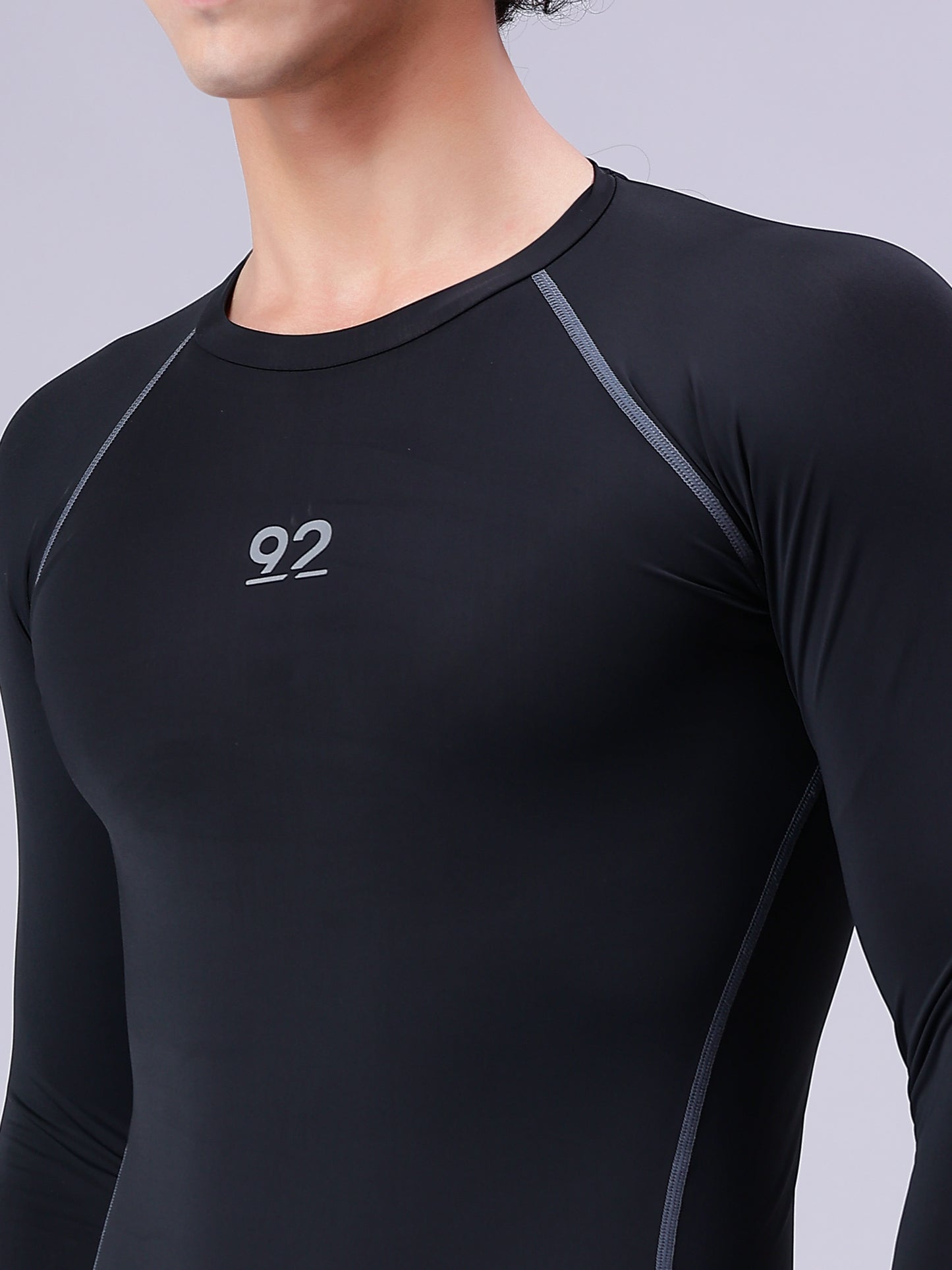 T3M26 - Full Sleeve Nylon Luxury Compression Gear Top