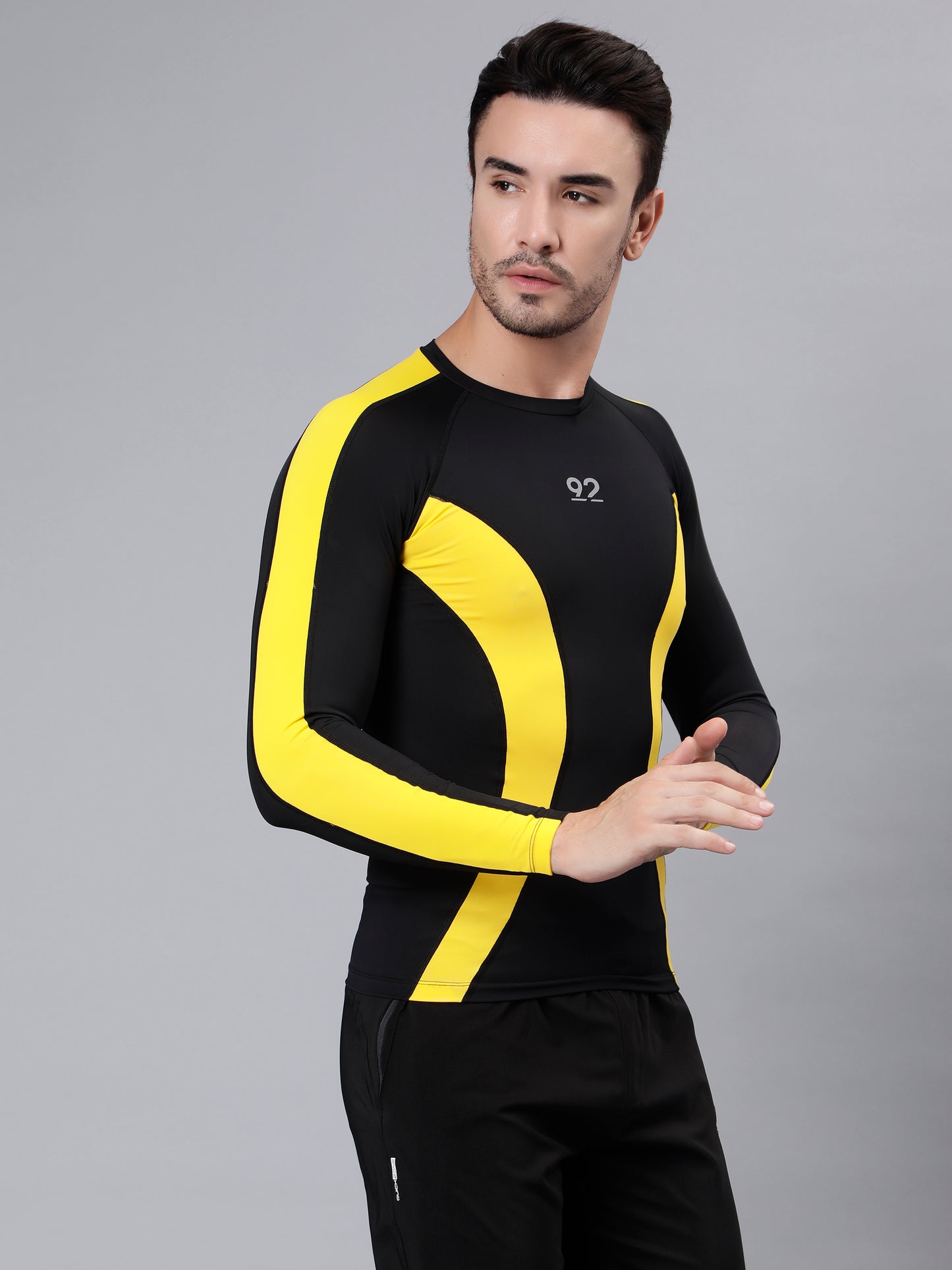 T3M27 - Full Sleeve Nylon Luxury Compression Gear Pro Top