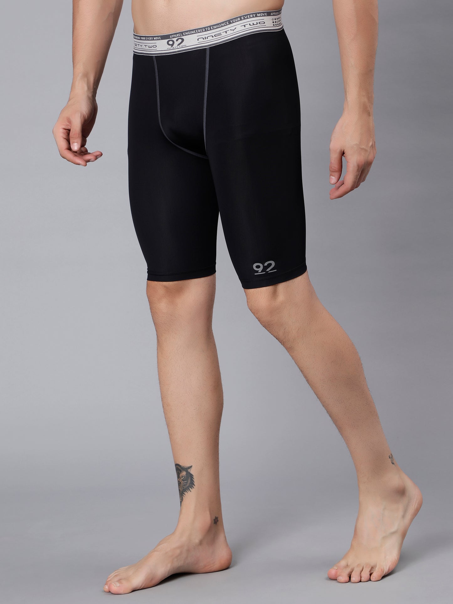 T3M29 - Bottom Nylon Luxury Compression Gear Half