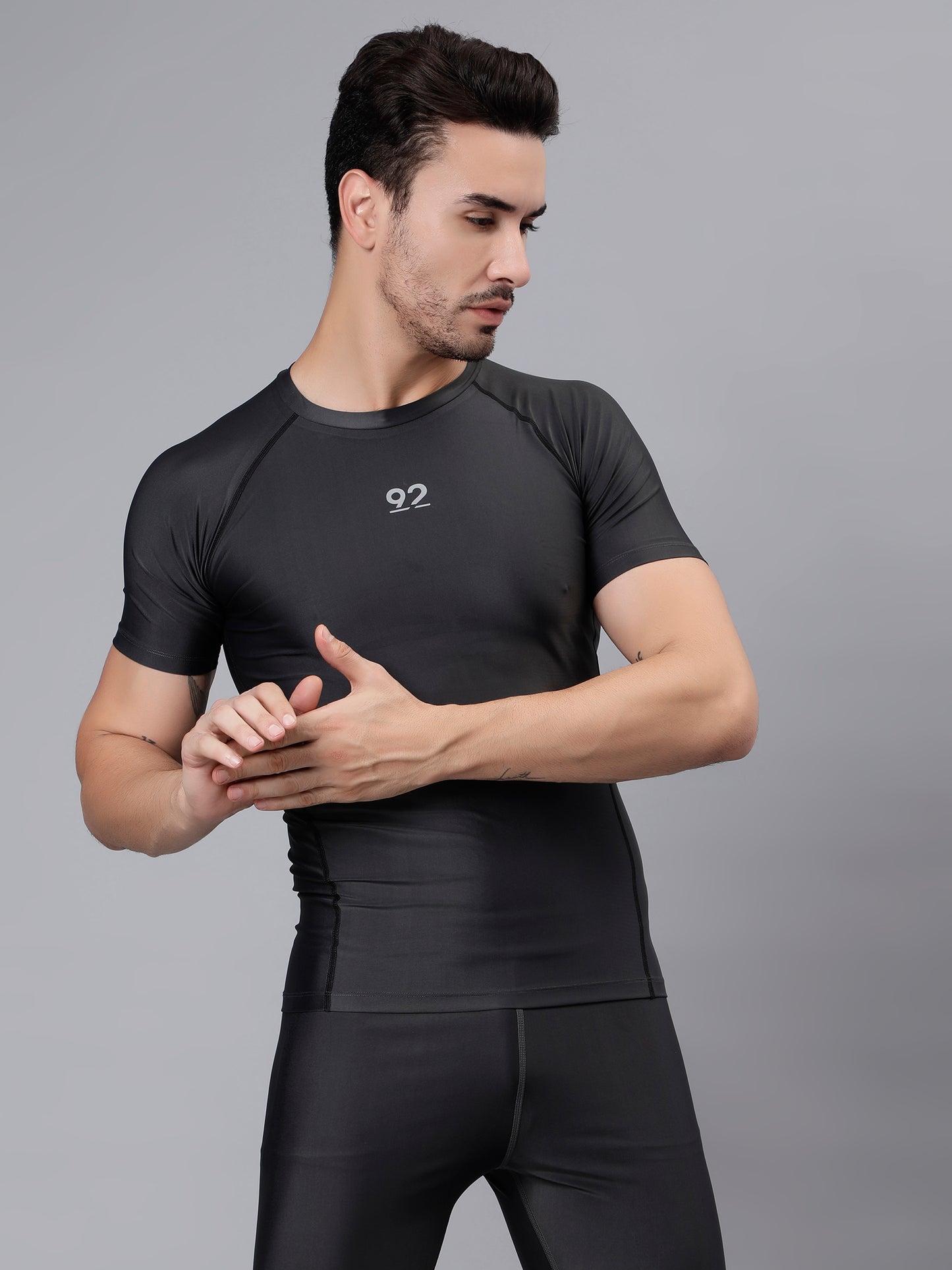 T3M21 - Half Sleeve Compression Gear Top