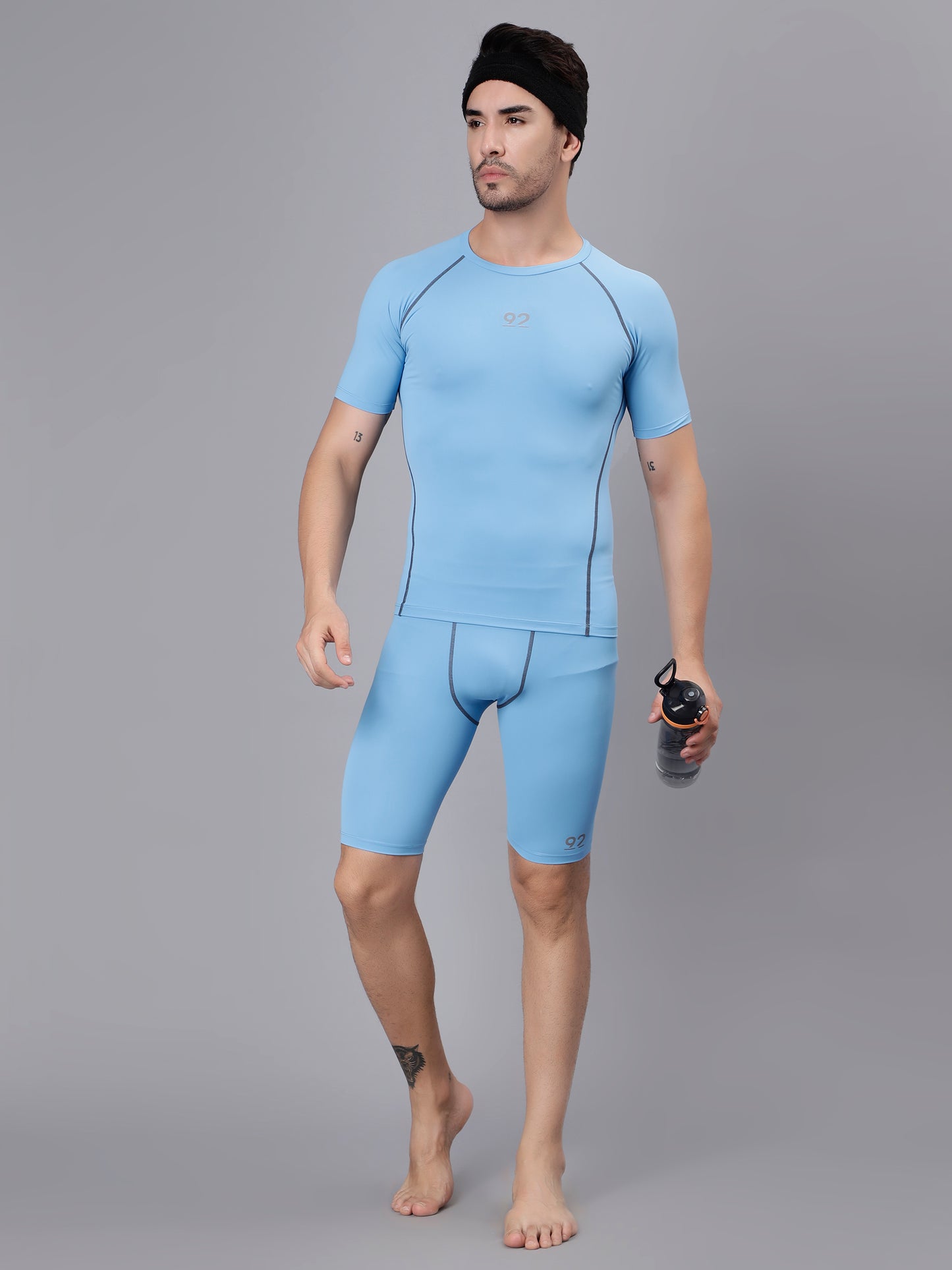 T3M29 - Bottom Nylon Luxury Compression Gear Half