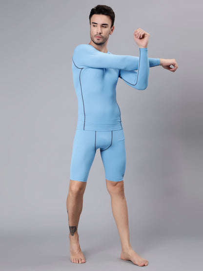 T3M26 - Full Sleeve Nylon Luxury Compression Gear Top