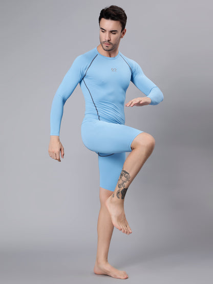 T3M26 - Full Sleeve Nylon Luxury Compression Gear Top