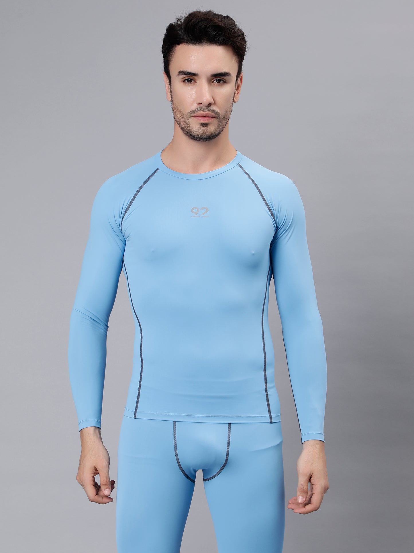 T3M26 - Full Sleeve Nylon Luxury Compression Gear Top