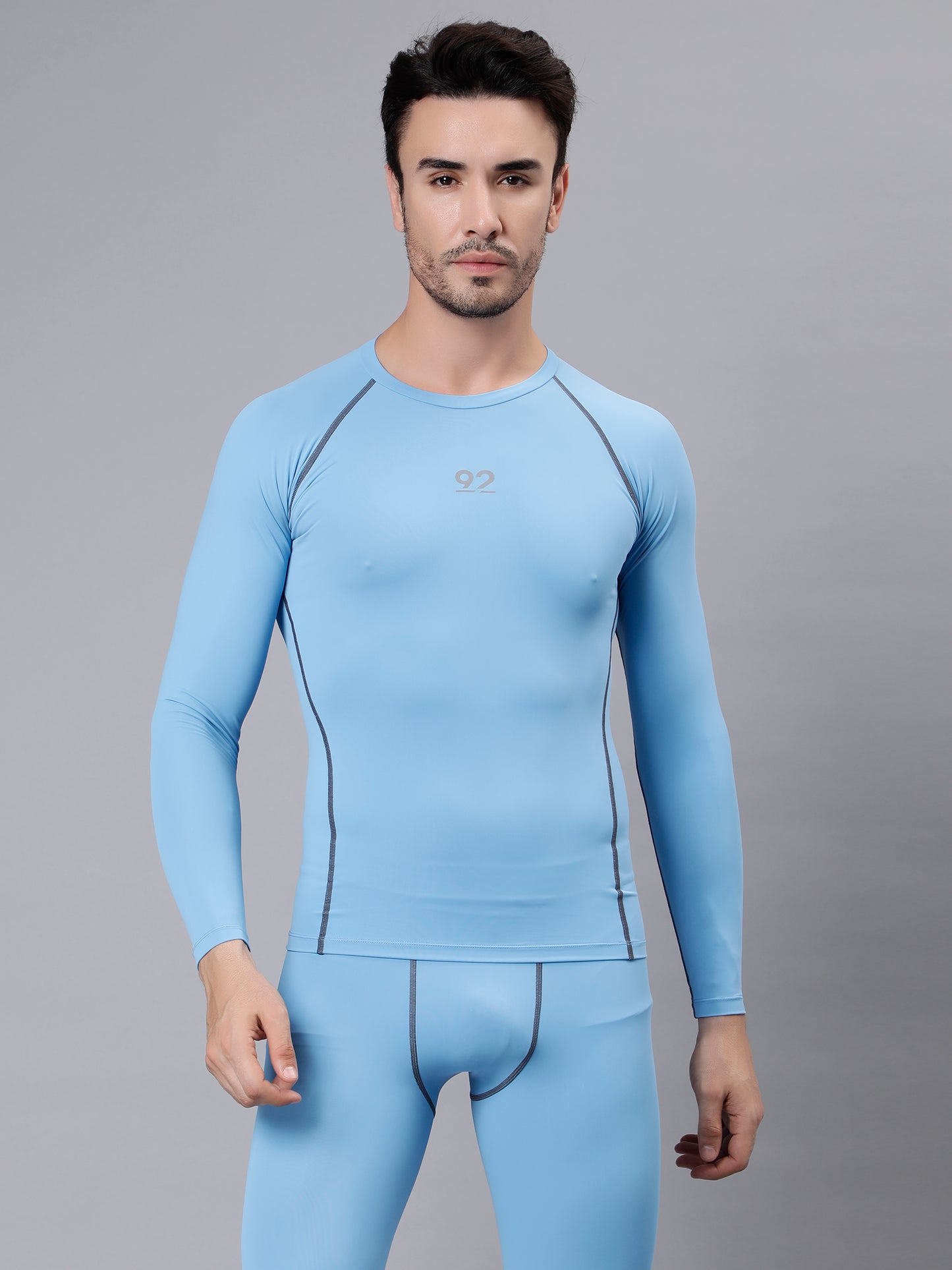 T3M26 - Full Sleeve Nylon Luxury Compression Gear Top