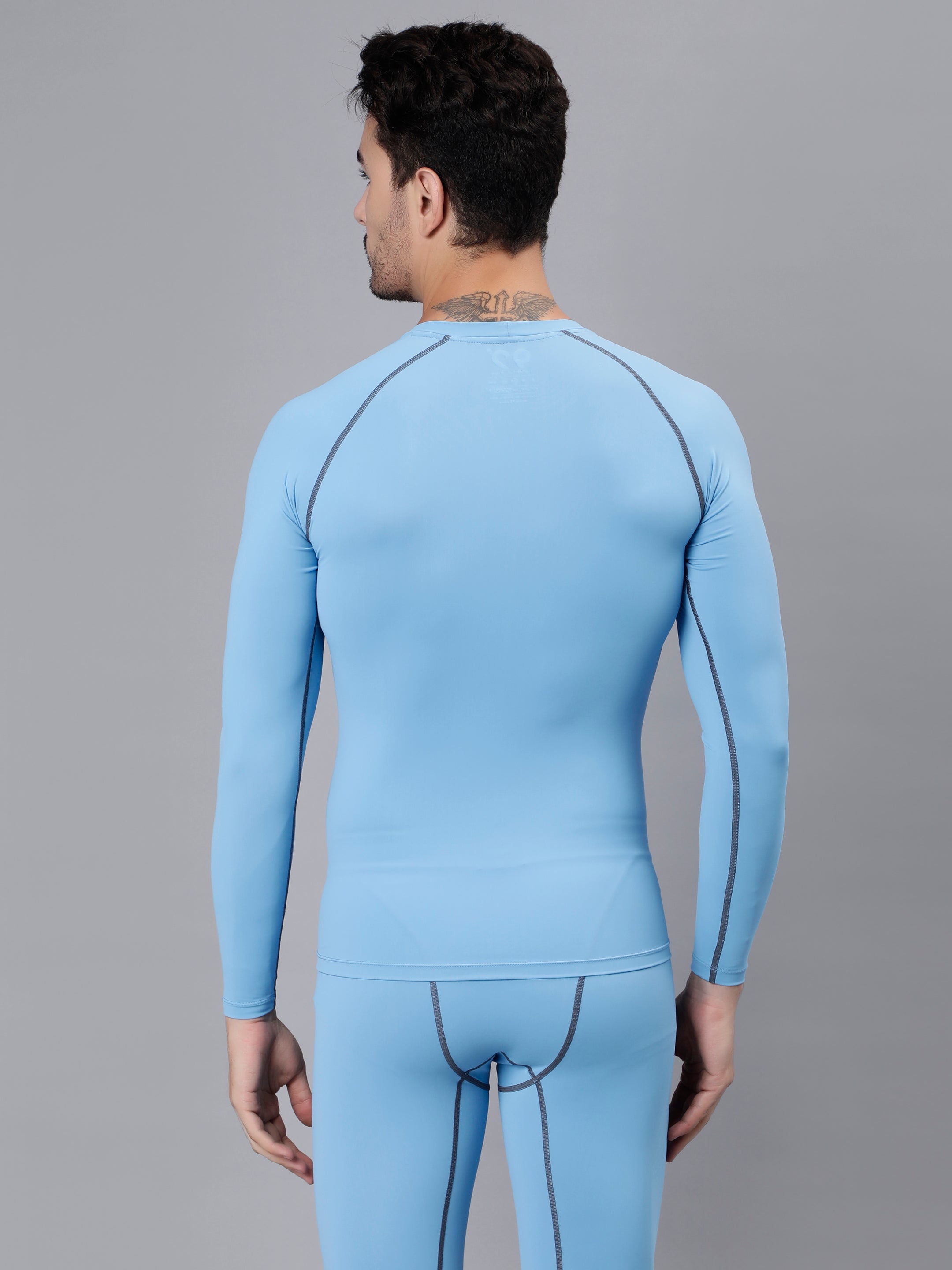 T3M26 - Full Sleeve Nylon Luxury Compression Gear Top