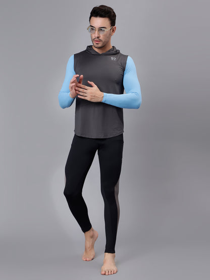 T3M26 - Full Sleeve Nylon Luxury Compression Gear Top