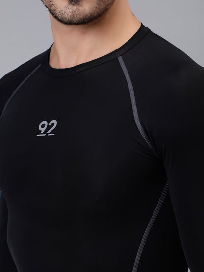 T3M26 - Full Sleeve Nylon Luxury Compression Gear Top