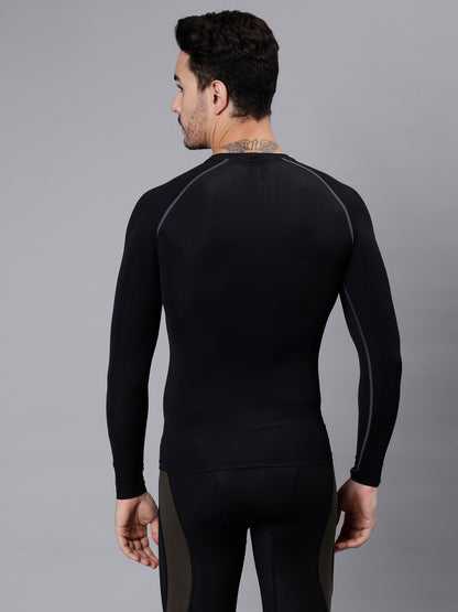 T3M26 - Full Sleeve Nylon Luxury Compression Gear Top