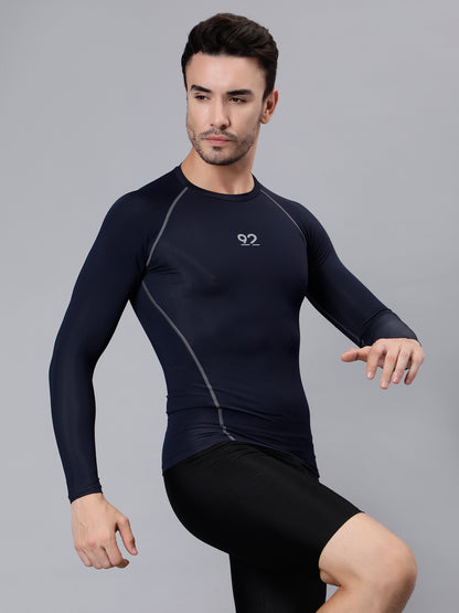 T3M26 - Full Sleeve Nylon Luxury Compression Gear Top